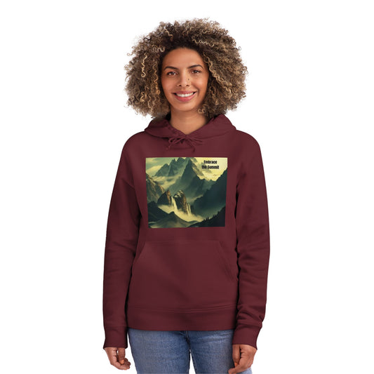 Shello's Embrace the Summit Unisex Drummer Hoodie - Where Style Meets Rhythm - Premium Unisex Hoodie from Shello's House of Fashion and Beauty - Just £45.16! Shop now at Shello's House of Fashion and Beauty