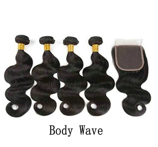 9A Brazilian Kinky Curly Human Hair Bundle with Variety Styles - Natural Black 1B
