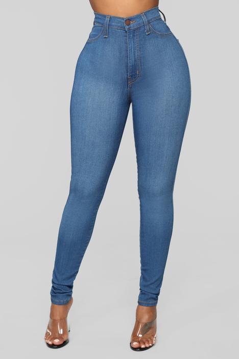 Women's High Waist Skinny Jeans - Premium Women Denim from Shello's House of Fashion and Beauty - Just £18.76! Shop now at Shello's House of Fashion and Beauty