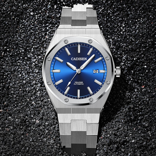 "CADISEN Luxury Men's Automatic Watch - A Timepiece of Elegance and Precision - Premium Men watches from Shello's House of Fashion and Beauty - Just £122.88! Shop now at Shello's House of Fashion and Beauty