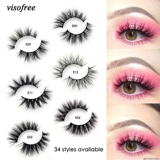 Enhance Your Beauty with Reusable 3D Mink Eyelashes: Natural, Cruelty-Free Lashes - Premium Eye Lashes from Shello's House of Fashion and Beauty - Just £2.99! Shop now at Shello's House of Fashion and Beauty