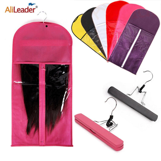 Wig Storage Bag With Hanger For Hairpieces. - Premium Wig Storage Bag from Shello's House of Fashion and Beauty - Just £9! Shop now at Shello's House of Fashion and Beauty
