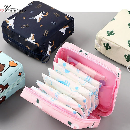 OYOREFD Waterproof Tampon Storage Bag - Stylish and Compact Organizer for Women