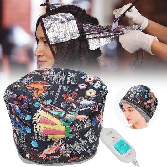 Salon-Quality Hair Care at Home: Adjustable Hair Steamer Cap for Ultimate Hydration - Premium Electric Hair Steamer from Shello's House of Fashion and Beauty - Just £11.99! Shop now at Shello's House of Fashion and Beauty