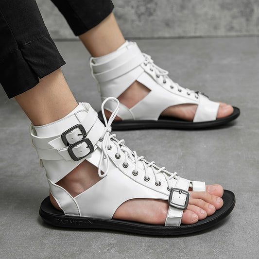 Luxury Designer Brand Roman Sandals for Men - Summer 2023 Collection