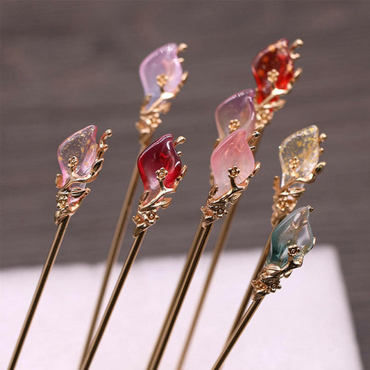 Vintage Chinese Style Hanfu Chopsticks Hairpin Jewelry. - Premium Stylist hair pins from Shello's House of Fashion and Beauty - Just £2.99! Shop now at Shello's House of Fashion and Beauty