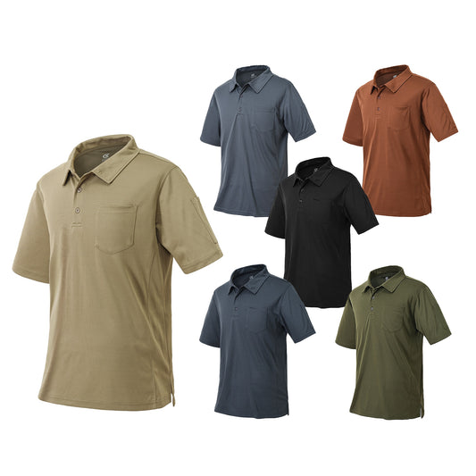 Classic Comfort: Men's Summer Polo Golf Shirts"