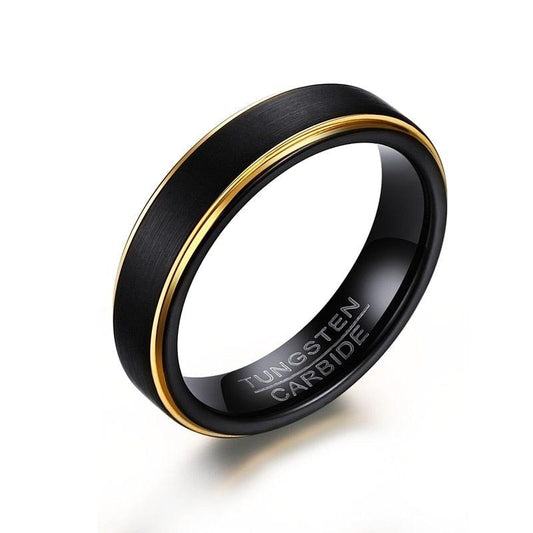 Black Tungsten Rings for Men. - Premium Men Jewellry from Shello's House of Fashion and Beauty - Just £7.99! Shop now at Shello's House of Fashion and Beauty