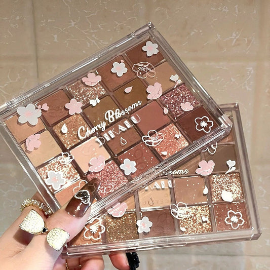 Illuminate Your Eyes with the Multichrome Glitter Cream Eye Shadow Makeup Palette: Waterproof, Long-Lasting, and Shimmering Satin Finish - Premium Eye shadow powder from Shello's House of Fashion and Beauty - Just £3.99! Shop now at Shello's House of Fashion and Beauty